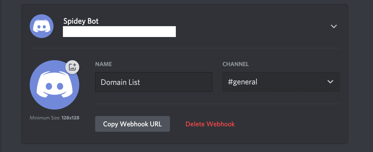 Discord Copy Webhook URL
